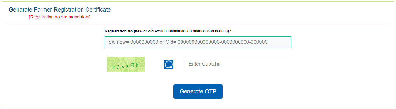 E paddy Farmer registration certificate download